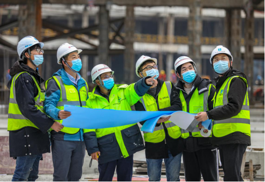 开工10个月完成1.5倍工程量，华夏幸福武汉长江中心拼出“武汉速度”