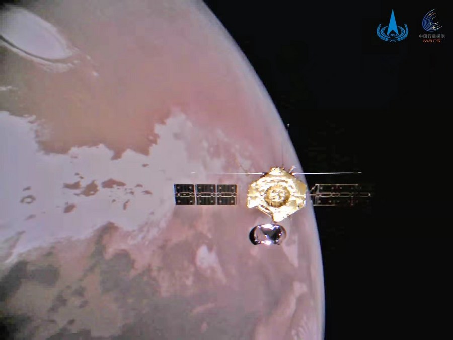 China releases new Mars images on New Year\