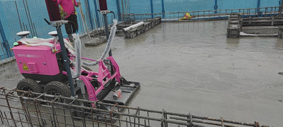 工地上的粉红色“靓仔”，荆门碧桂园星湖湾上新6款建筑机器人